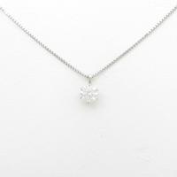 【新品】プラチナダイヤモンドネックレス 0．538ct・E・SI2・VG10％引き