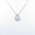 【新品】プラチナダイヤモンドネックレス 0．300ct・F・SI2・GOOD