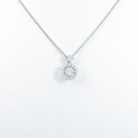 【新品】プラチナダイヤモンドネックレス 0．305ct・F・SI2・VG