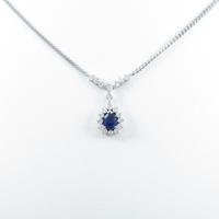 PT サファイヤネックレス