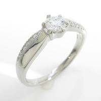 プラチナダイヤモンドリング 0．350ct・D・VVS1・3EXT・H＆C