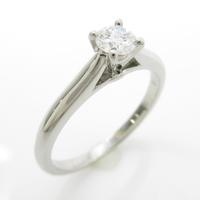 カルティエ MKコーフィル リング 0．19ct・E・VVS1・3EXT