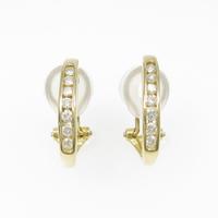 K18YG ダイヤモンドイヤリング