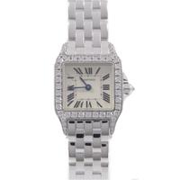 カルティエ WF9003Y8 サントスドゥモワゼル WG／D クォーツ