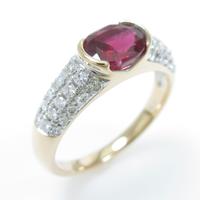 K18PG／K18WG ルビーリング5％引き