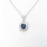 PT サファイヤネックレス