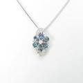 PT フラワー アレキサンドライトネックレス