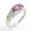 PT ピンクサファイヤリング