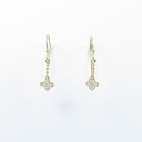 ヴァンドーム フラワー ダイヤモンドピアス