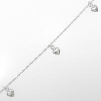 585WG ハート アンクレット