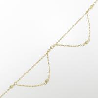 K18YG チェーンブレスレット10％引き