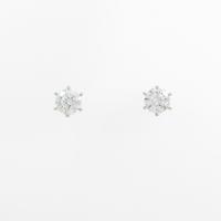 【リメイク】ST／プラチナダイヤモンドピアス 0．632ct・D・VVS1・EXT