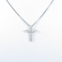 PT クロス ダイヤモンドネックレス