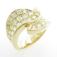 K18YG ダイヤモンドリング