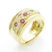 K18YG ルビーリング