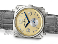 ベル＆ロス　BRS-WGI-AL　BR-S ゴールド アイボリーダイアル