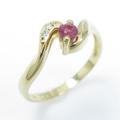 K18YG ルビーリング