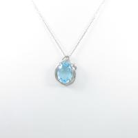 PT ブルートパーズネックレス