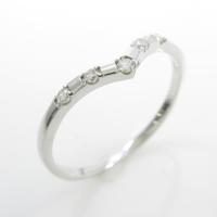 【リメイク】K18WG ダイヤモンドリング