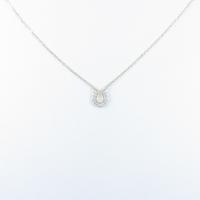 【リメイク】K10YG ホースシュー ダイヤモンドネックレス