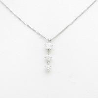 タサキ スリーストーン ネックレス5％引き