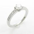 プラチナダイヤモンドリング 0．276ct・D・VS2
