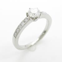 プラチナダイヤモンドリング 0．276ct・D・VS2