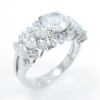 プラチナダイヤモンドリング 1．015ct・E・SI2・GOOD