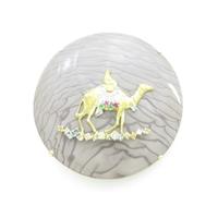 岩倉康二 作 ラクダ カラーストーンブローチ10％引き