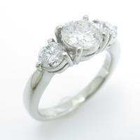 プラチナダイヤモンドリング 0．636ct・G・I1・GOOD