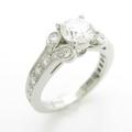 カルティエ バレリーナ リング 0．72ct・H・VVS1・3EXT
