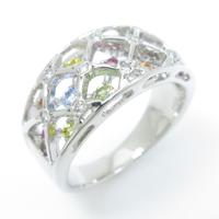 K18WG サファイヤリング10％引き