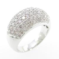 750WG パヴェ ダイヤモンドリング