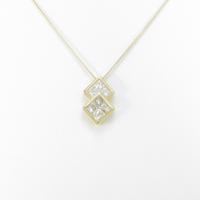 K18YG ダイヤモンドネックレス