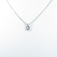 K10WG ダイヤモンドネックレス