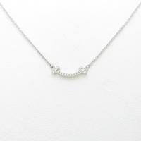 ティファニー Tスマイル マイクロ ネックレス