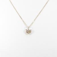 K18PG／K18WG ハート ダイヤモンドネックレス