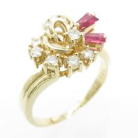 K18YG ルビーリング