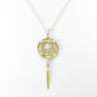 K18YG／K18WG ダイヤモンドネックレス