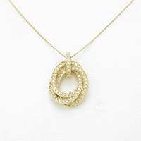 K18YG ダイヤモンドネックレス10％引き