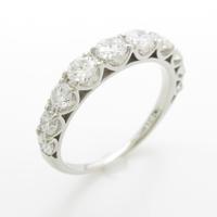 PT ハーフエタニティ ダイヤモンドリング