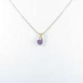 K18YG アメジストネックレス