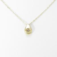 K18YG ダイヤモンドネックレス