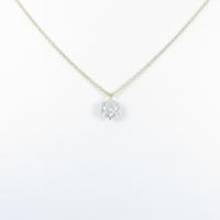 【リメイク】K18YG ダイヤモンドネックレス 0．504ct・J・SI1・EXT H＆C