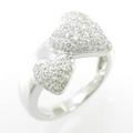 K18WG ダイヤモンドリング