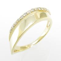 K18YG ダイヤモンドリング