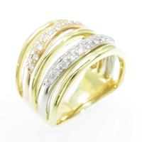 K18YG／PT／K18PG ダイヤモンドリング