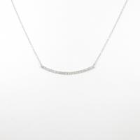 【リメイク】K18WG ダイヤモンドネックレス