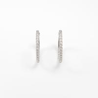 【リメイク】K18WG ダイヤモンドピアス