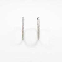 【リメイク】K18WG ダイヤモンドピアス